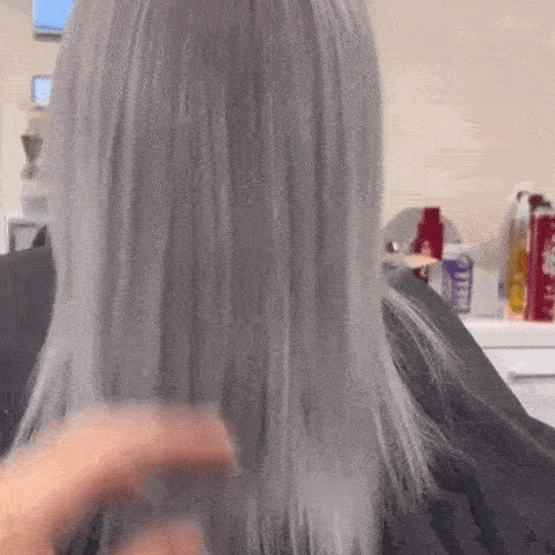 Hair Dye Silver Gray – Culoare Elegantă și Intensă